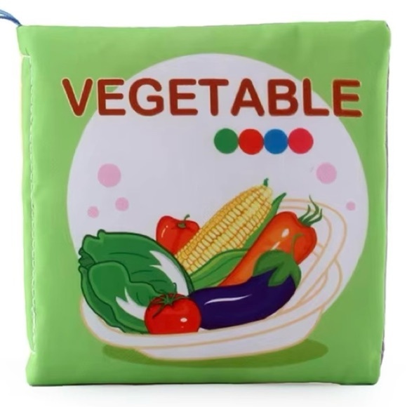 Soft Baby Book - Vegetable - Picture 1 of 1